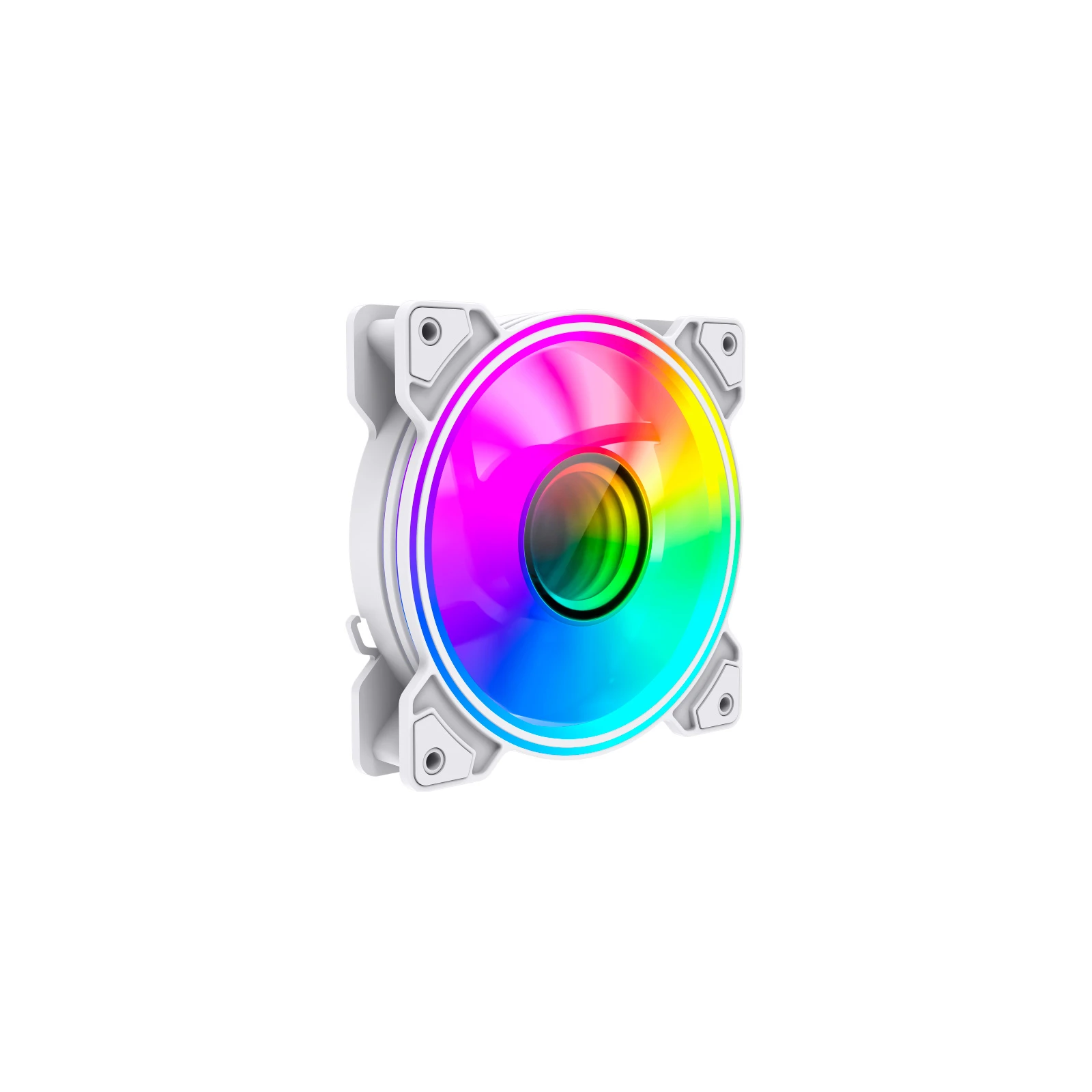 Кулер для корпуса Gamemax Dual Ring Infinity WH (UA)