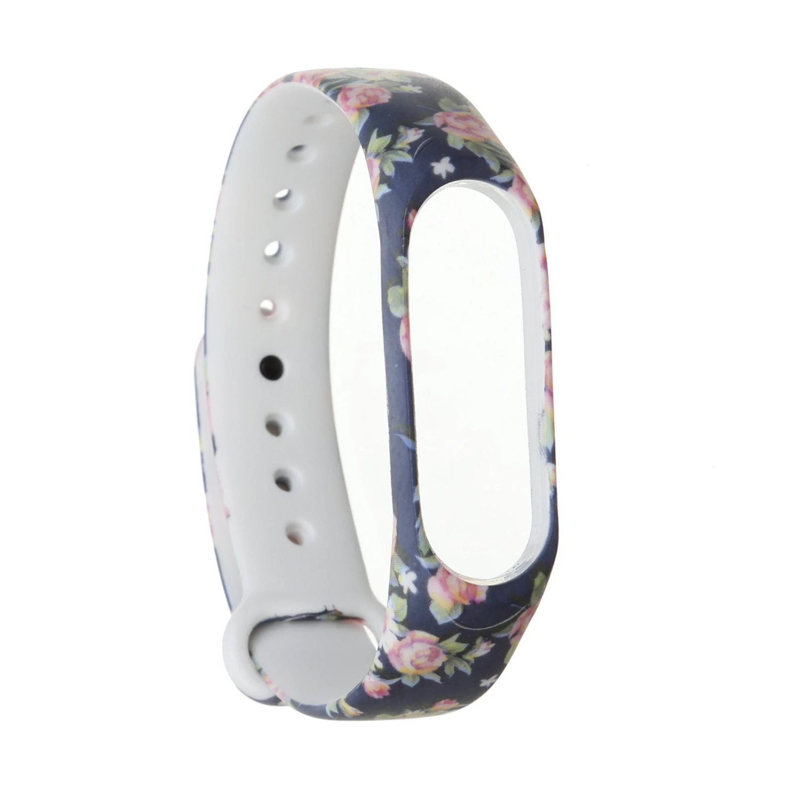Ремешок для фитнес браслета Armorstandart для Xiaomi Mi Band 4/3 Blue Flowers (ARM52066) (UA)