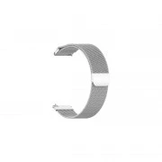 Ремінець для смарт-годин BeCover Milanese Style для Samsung Galaxy (20mm)/Watch 5/ Watch 4.../Gear S2 Classic/Gear Sport Silver (707675) (UA)