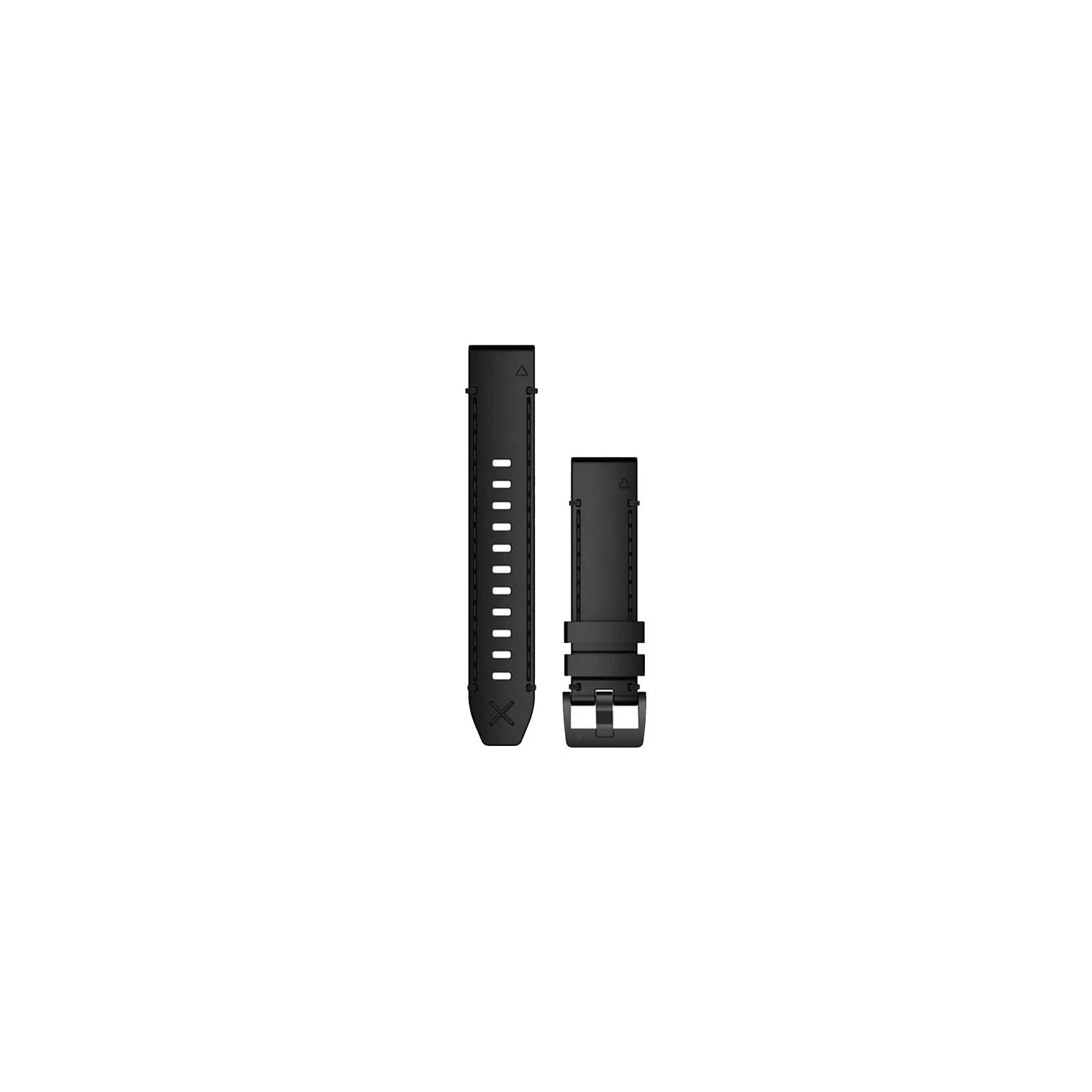 Ремешок для смарт-часов Garmin MARQ, QuickFit 22m, Black Leather Strap (010-12738-19) (UA)