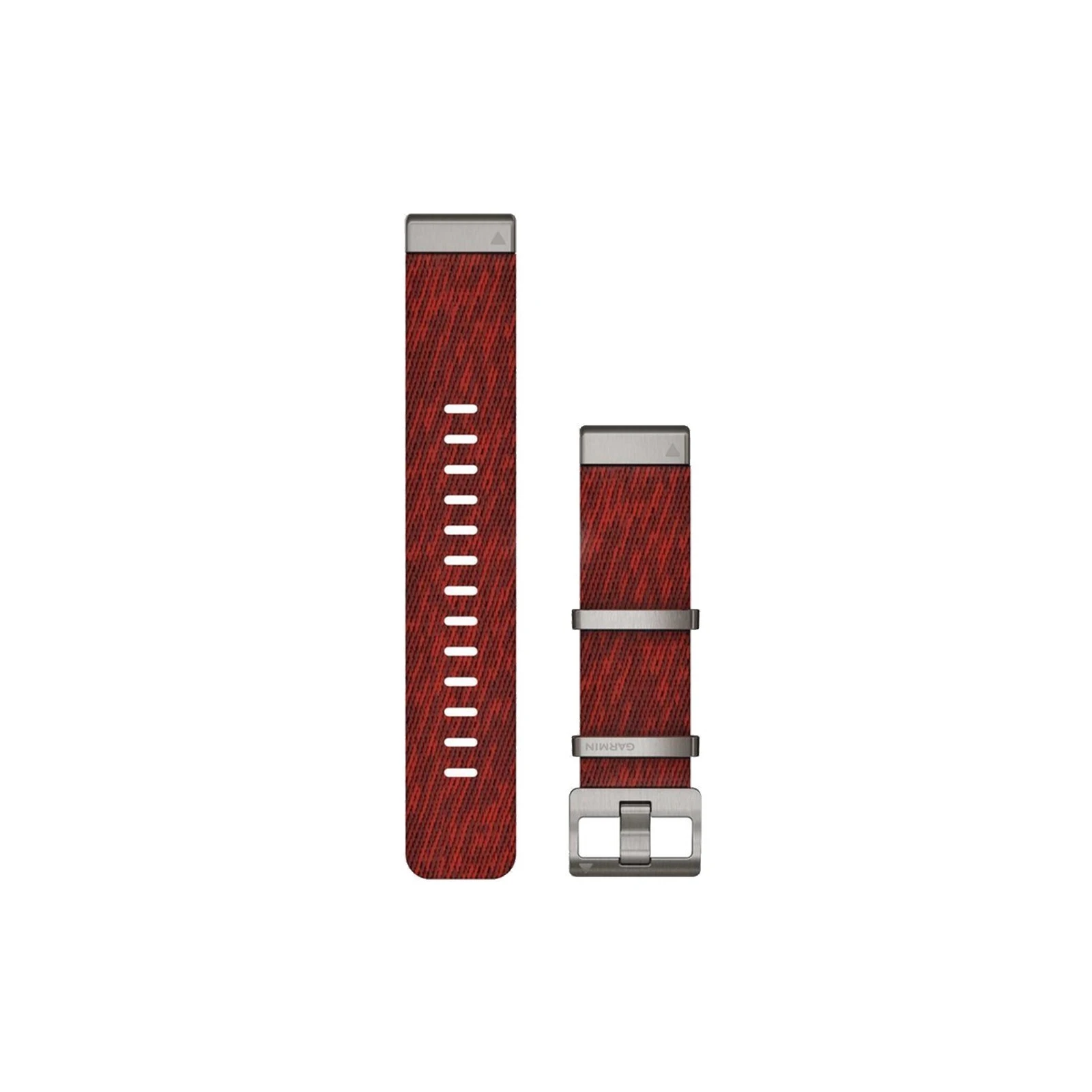 Ремінець для смарт-годин Garmin MARQ, QuickFit 22m, Jacquard Weave Nylon Strap, Red (010-12738-22) (UA)