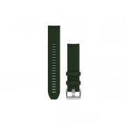 Ремінець для смарт-годин Garmin MARQ, QuickFit 22m, Pine Green Silicone (010-13008-01) (UA)