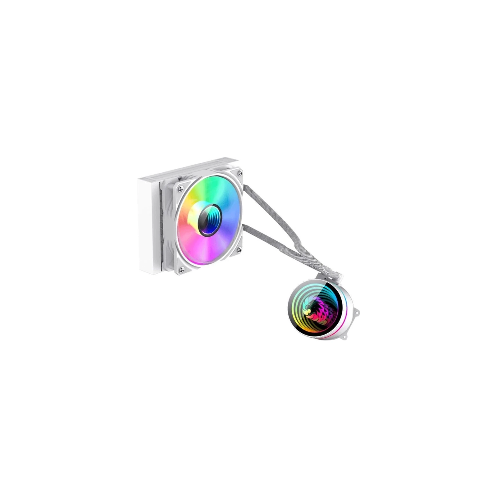 Система водяного охолодження Gamemax Iceburg 120 White infinity (UA)