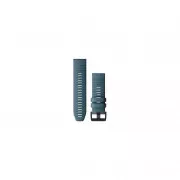 Ремешок для смарт-часов Garmin fenix 6X 26mm QuickFit Lakeside Blue Silicone (010-12864-03) (UA)