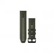 Ремінець для смарт-годин Garmin fenix 7X 26mm QuickFit Moss Silicone (010-13117-03) (UA)