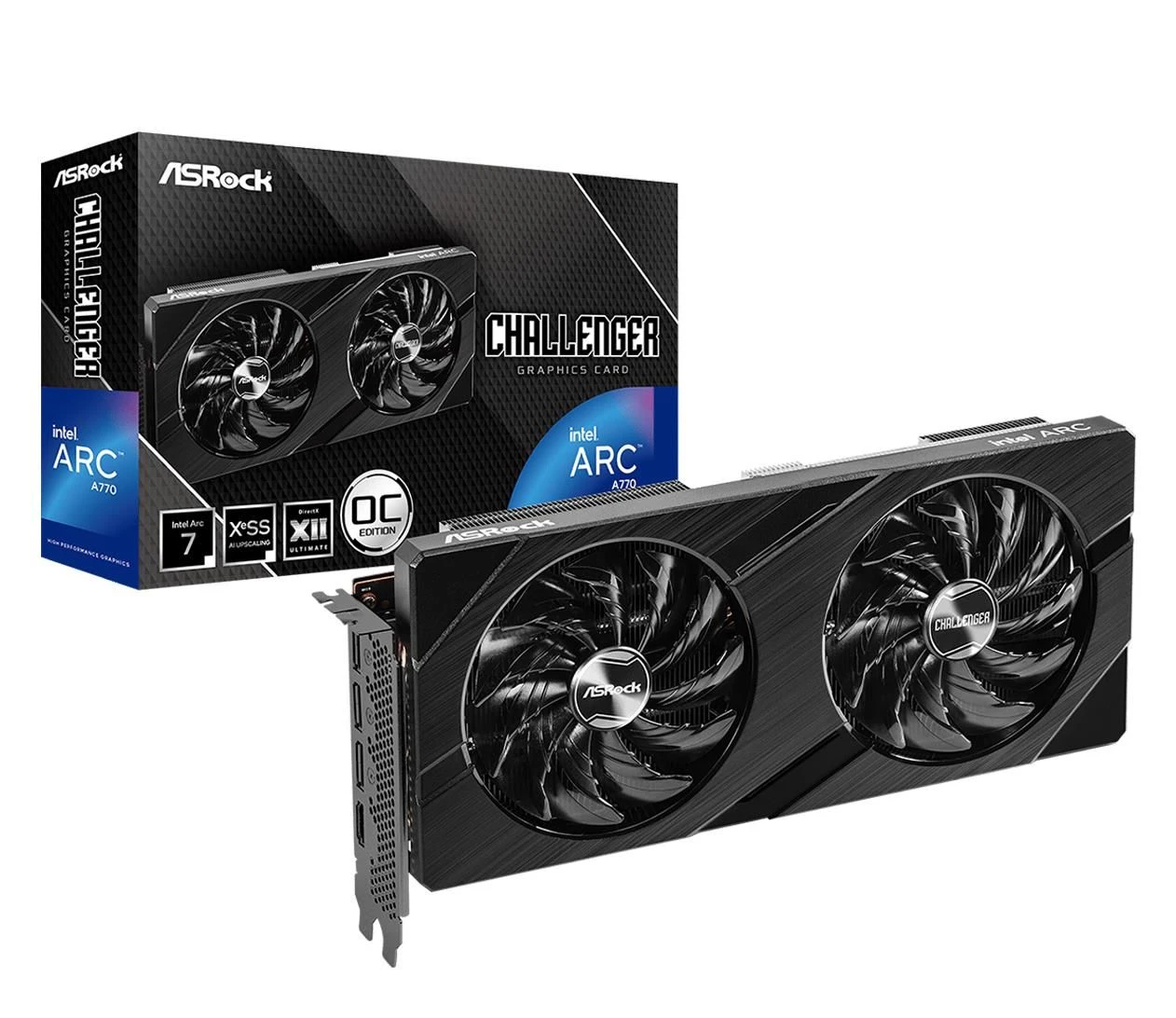 Видеокарта ASRock Radeon RX 7600 Challenger OC 8GB GDDR6 (RX7600 CL 8GO) EU