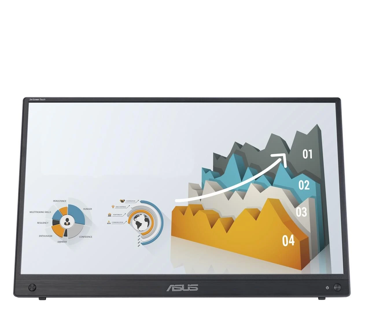 Монітор ASUS ZenScreen Touch MB16AHT (90LM0890-B01170) EU