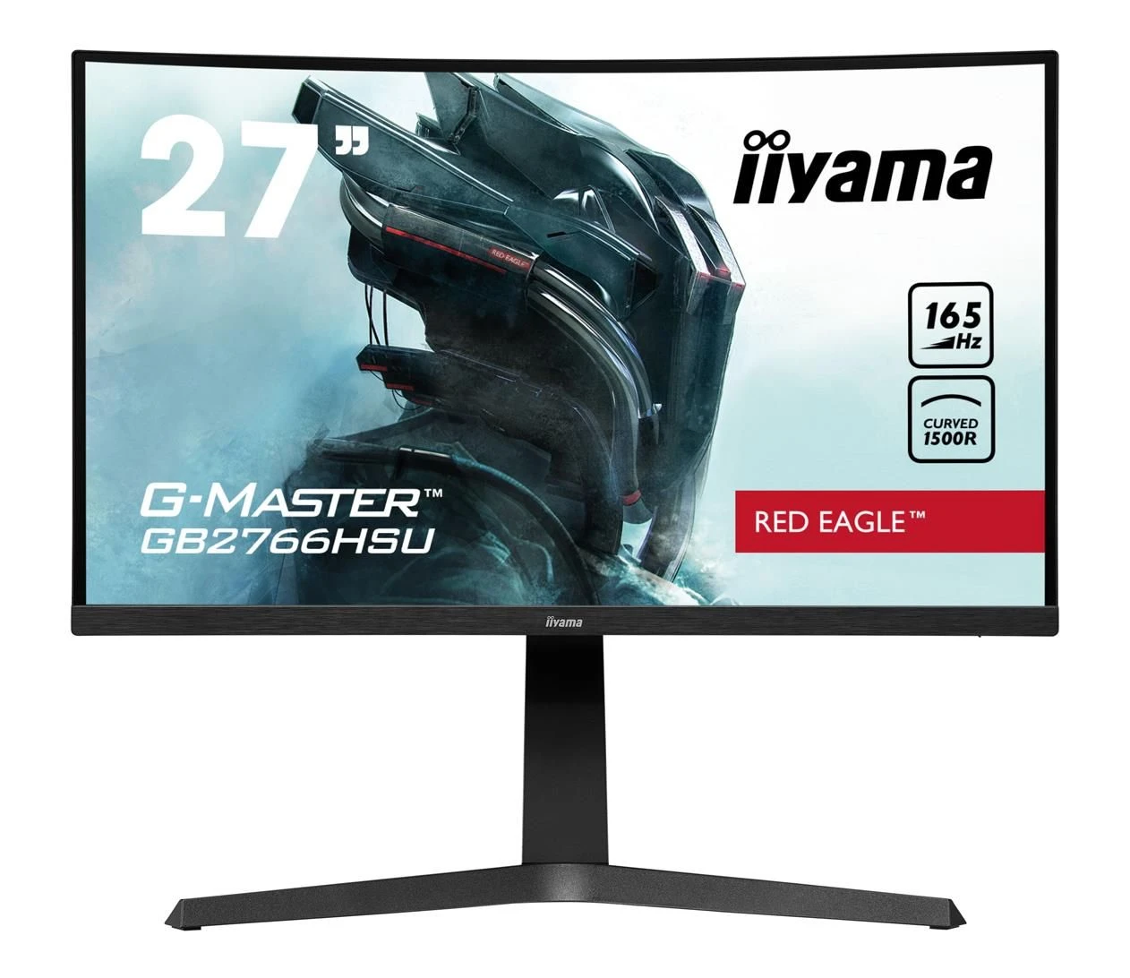 Монітор iiyama G-Master GB2766HSU Red Eagle Curved (GB2766HSU-B1) EU