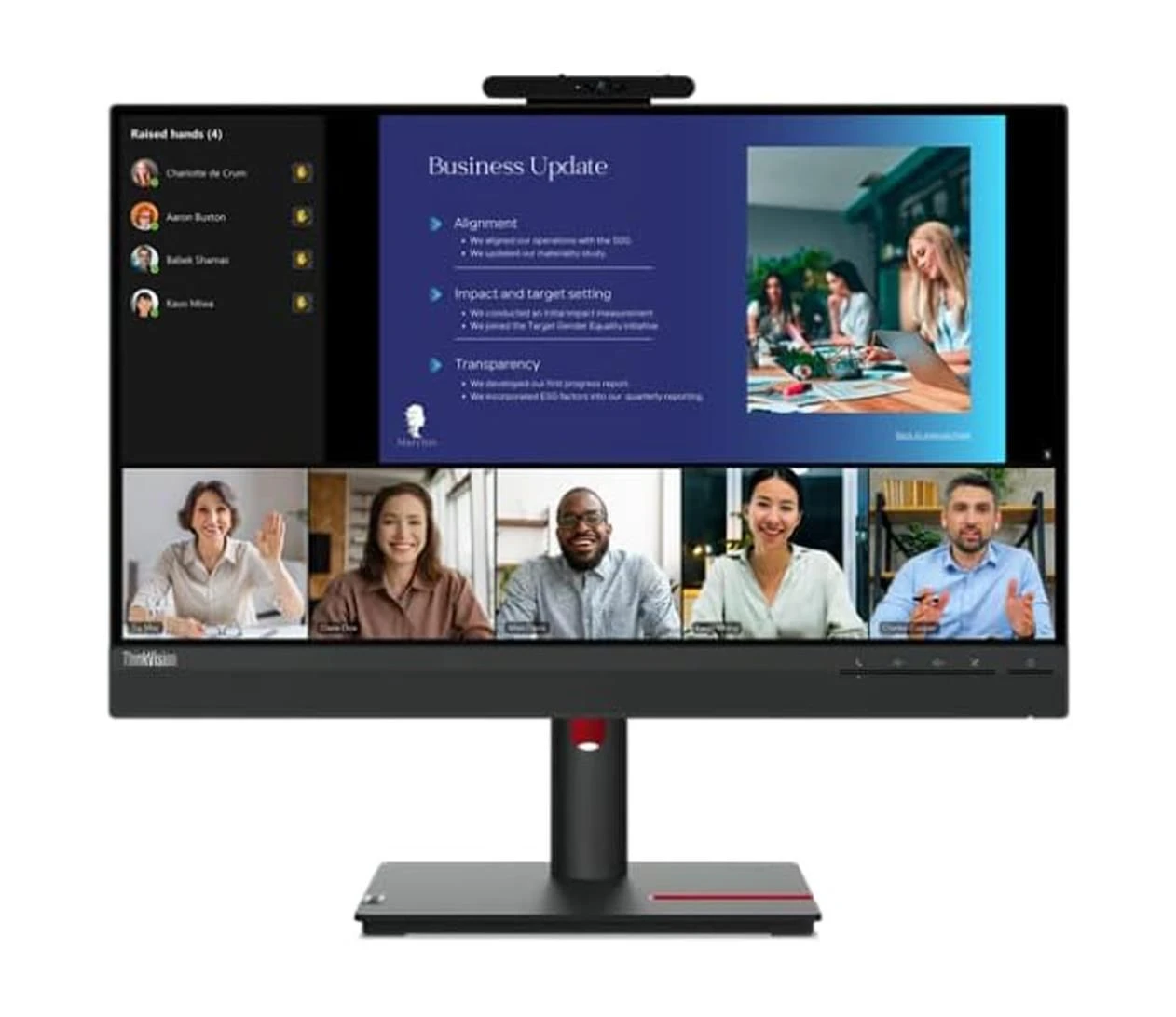 Монитор Lenovo ThinkVision T24v-30 (63D8MAT3EU) EU