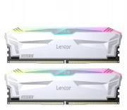 Lexar 32GB (2x16GB) 6400MHz CL32 Ares Gaming White RGB (LD5EU016G-R6400GDWA) EU