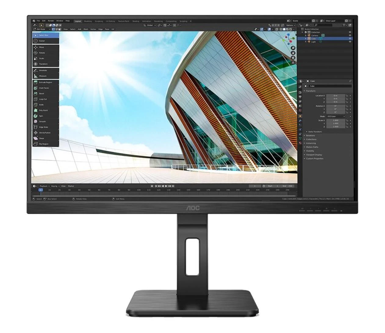 Монитор AOC 27P2Q (27P2Q) EU