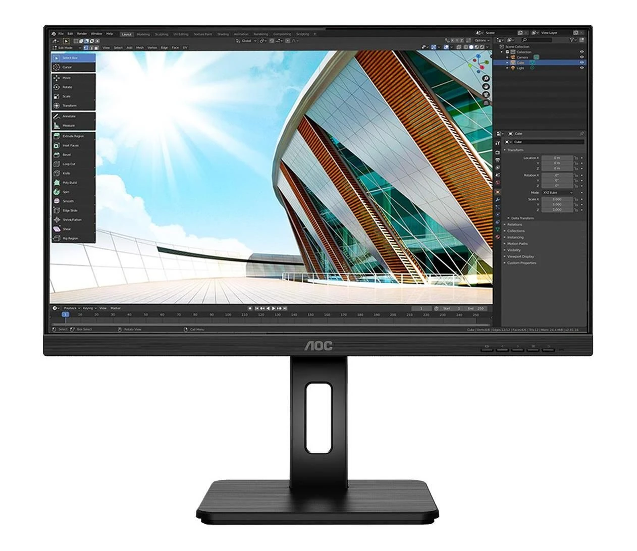 Монітор AOC U27P2 (U27P2) EU