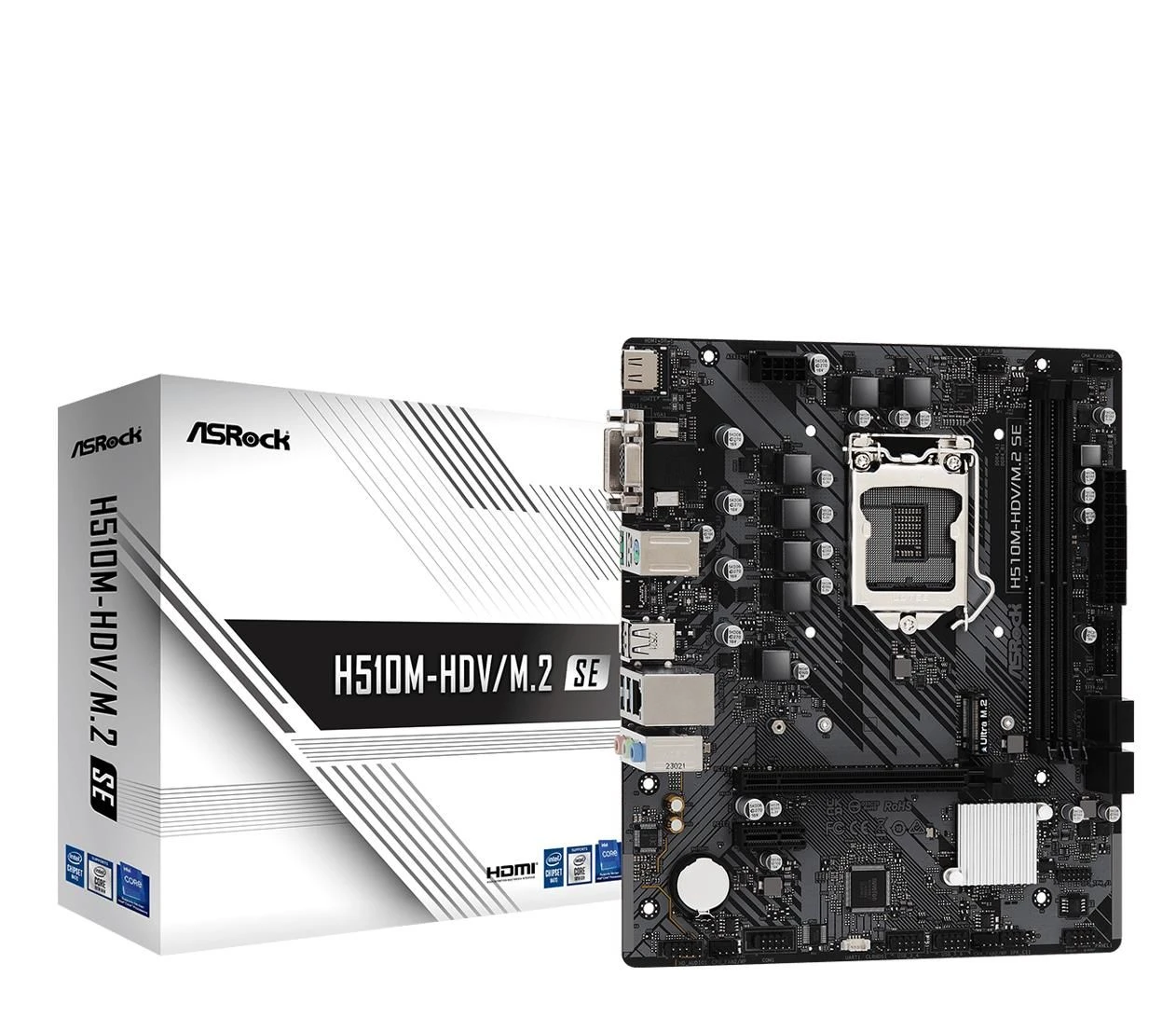 Материнская плата ASRock H510M-HDV / M.2 SE EU