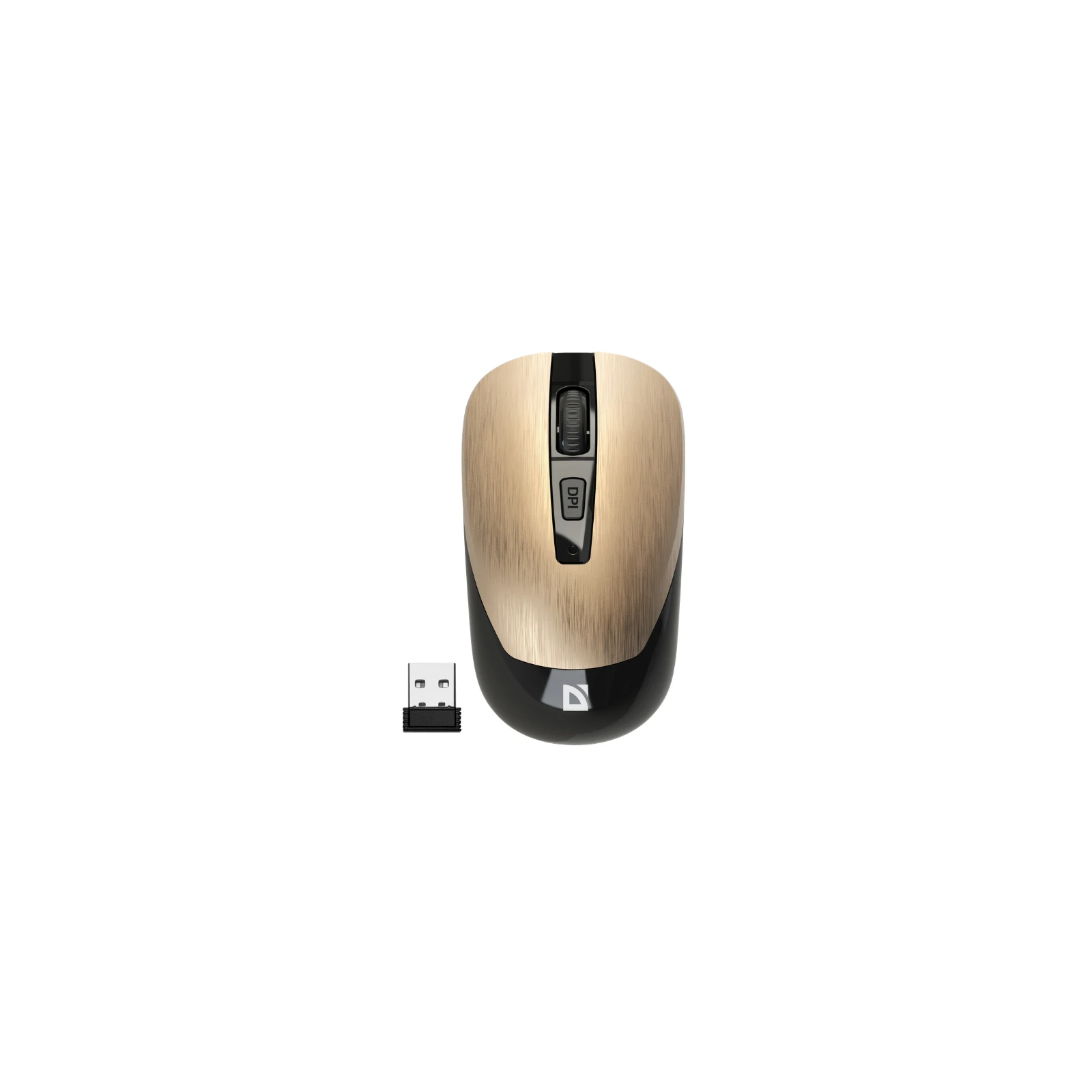 Миша Defender Wave MM-995 Silent Wireless Gold (52994) (UA)