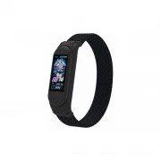 Ремешок для фитнес браслета Armorstandart Braided Solo Loop для Xiaomi Mi Band 7/6/5/4 Black size L (ARM58763) (UA)