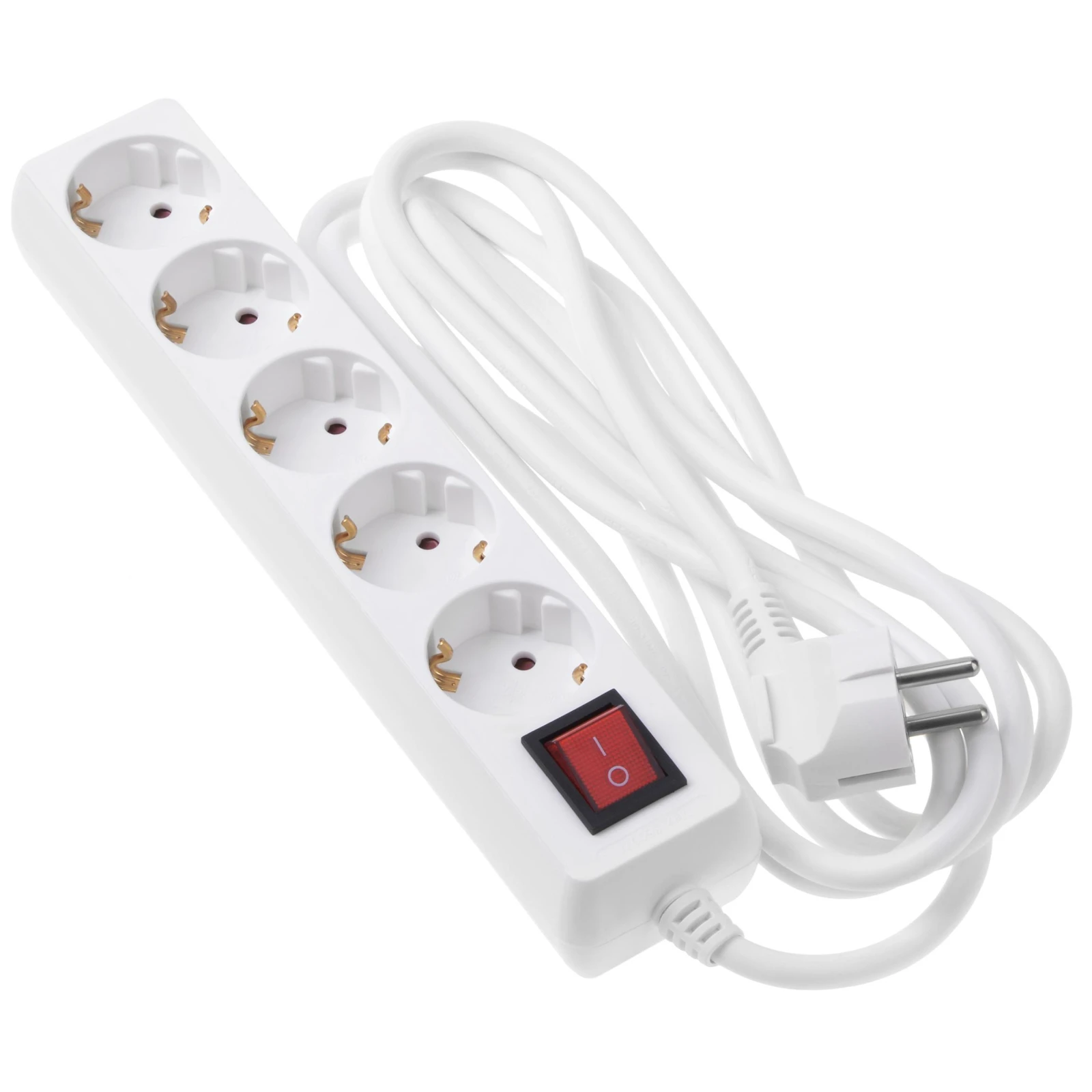 Сетевой фильтр 2E 5xSchuko, 3м (2E-U05ESM3) (UA)