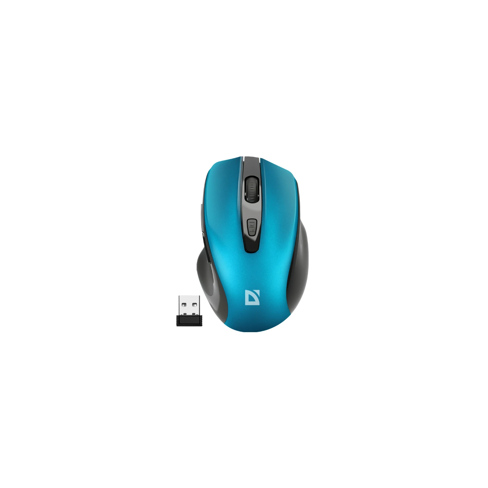 Мышь Defender Prime MB-053 Silent Wireless Turquoise (52054) (UA)