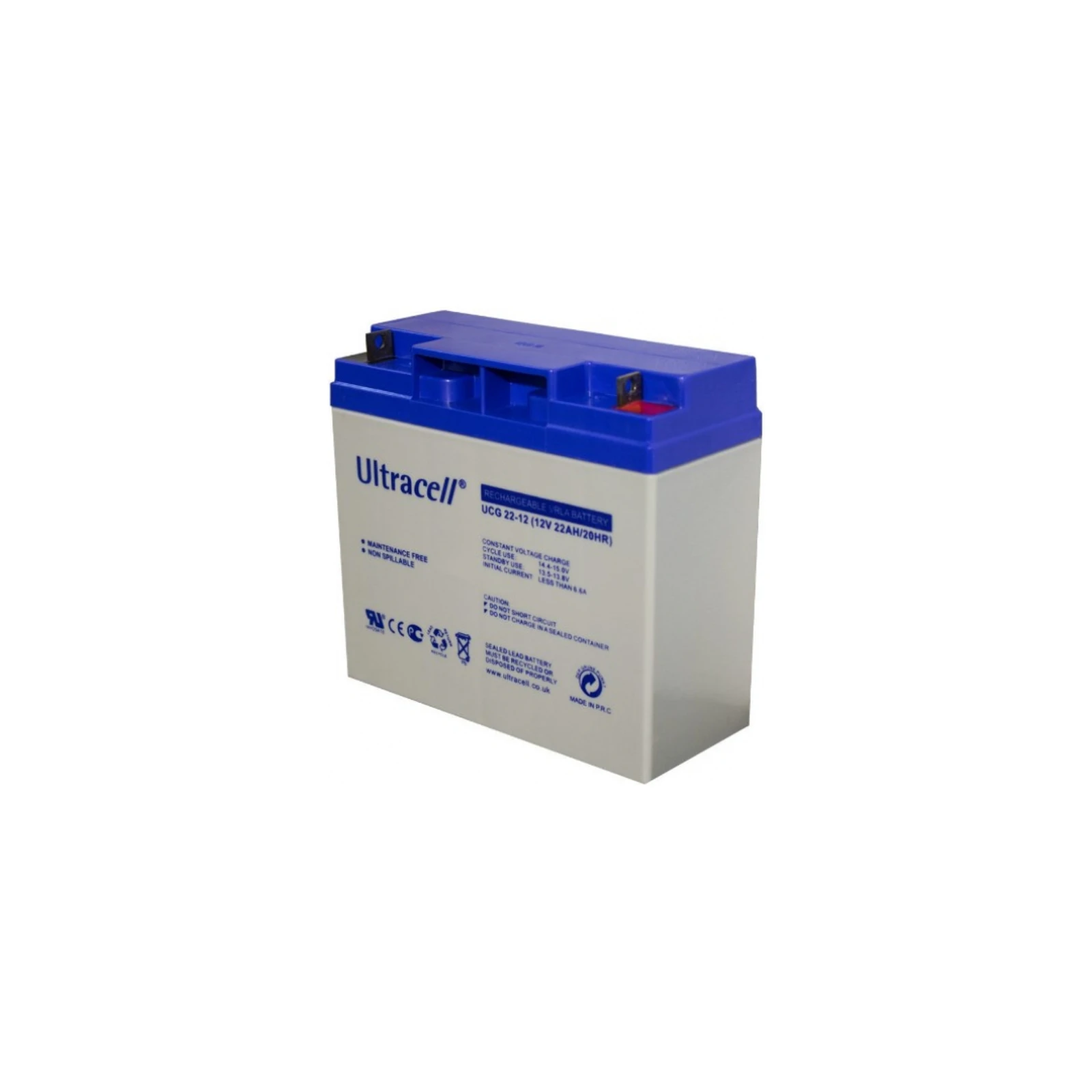 Аккумуляторная батарея Ultracell 12V-12Ah, GEL (UCG22-12) (UA)