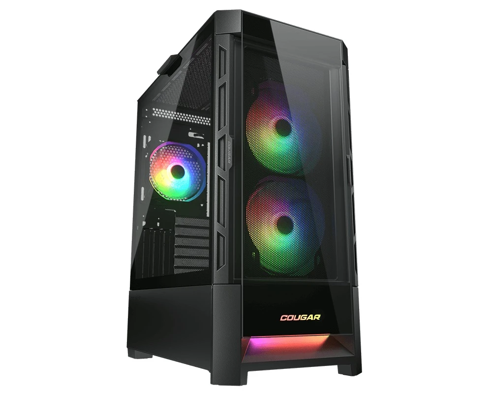 Корпус Cougar Duoface RGB Black без БП