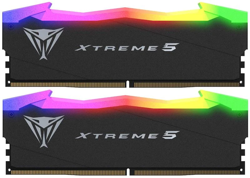 Оперативна пам'ять DDR5 2х16GB/7600 Patriot Viper Xtreme 5 RGB (PVX532G76C36K) (UA)