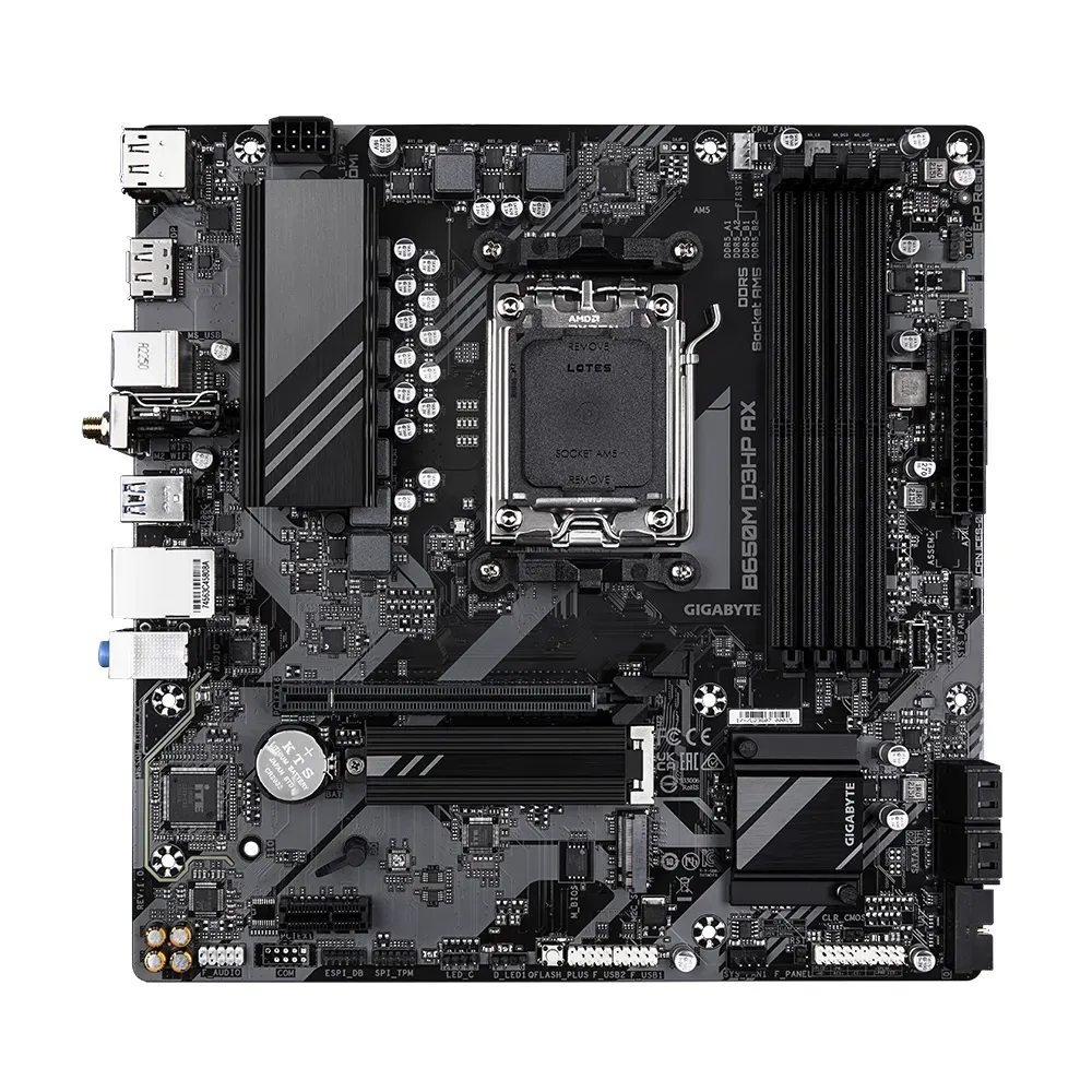 Материнська плата Gigabyte B650M D3HP AX Socket AM5 (UA)