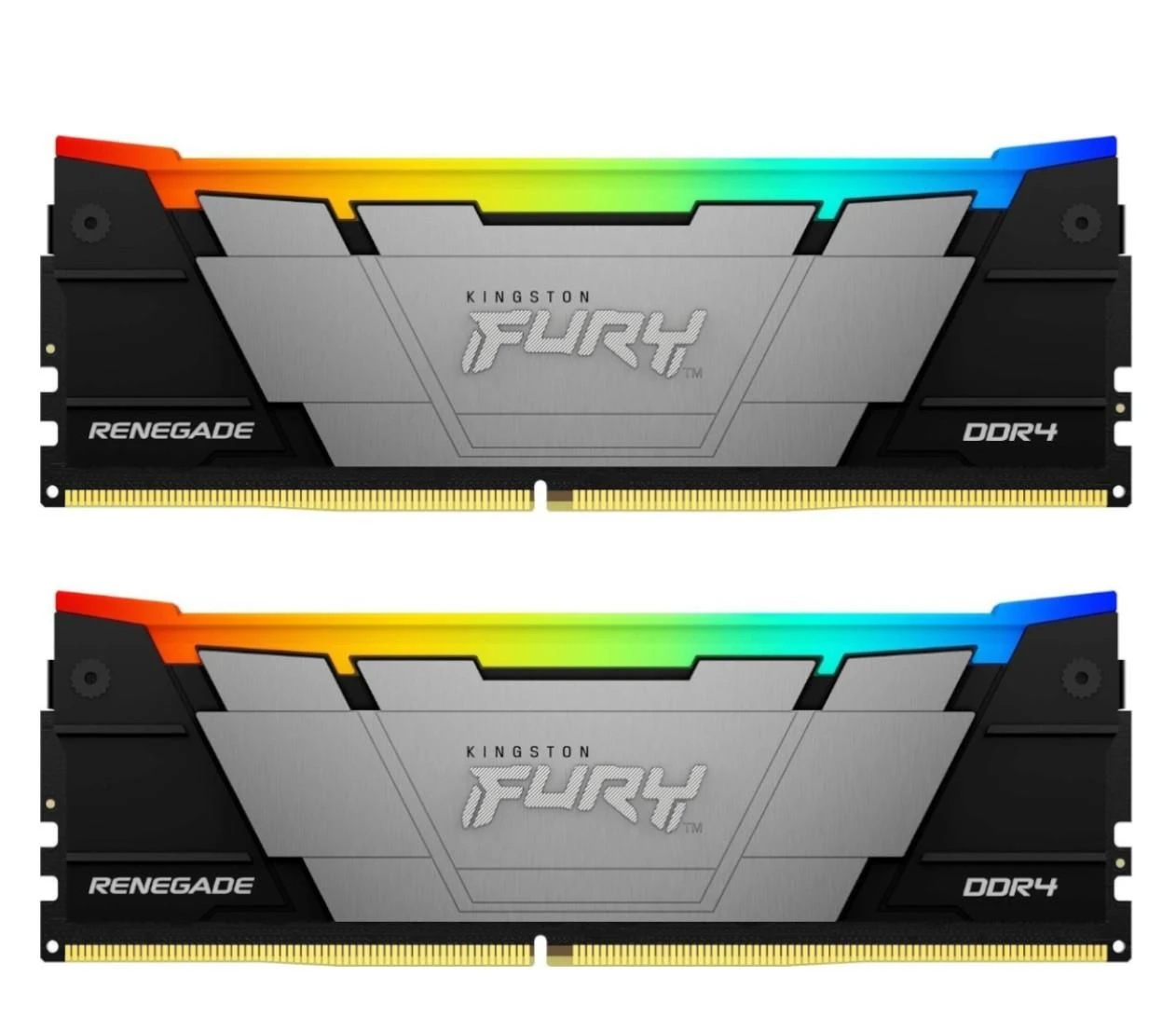 Оперативна пам'ять Kingston FURY 16GB (2x8GB) 3200MHz CL16 Renegade RGB (KF432C16RB2AK2/16) EU