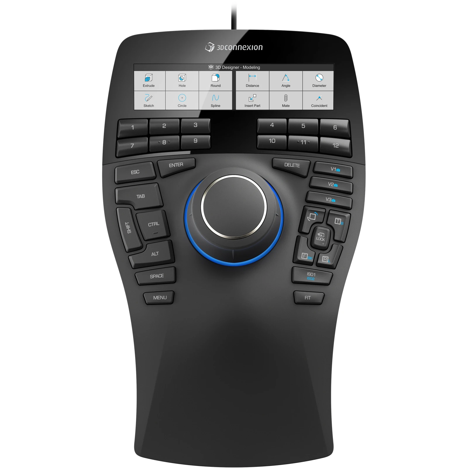 Миша 3DConnexion SpaceMouse Enterprise (3DX-700056) (UA)