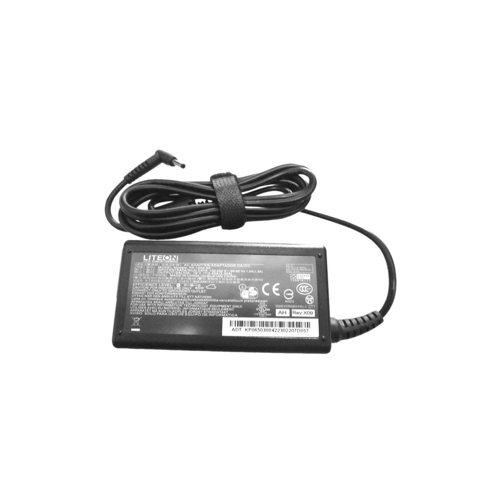 Блок питания к ноутбуку Acer 65W 19V 3.42A разъем 3.0/1.1 (PA-1650-80) (UA)