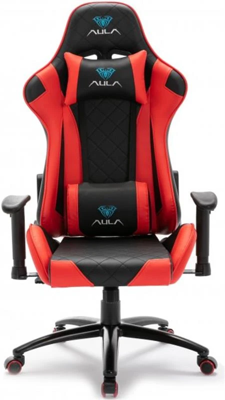 Ігрове крісло Aula F1029 Gaming Chair Black/Red (6948391286181) (UA)