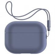 Чохол для навушників Armorstandart Silicone Case with straps для Apple Airpods Pro 2 Dark Purple (ARM68611) (UA)