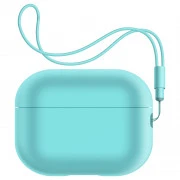 Чохол для навушників Armorstandart Silicone Case with straps для Apple Airpods Pro 2 Mint (ARM68615) (UA)