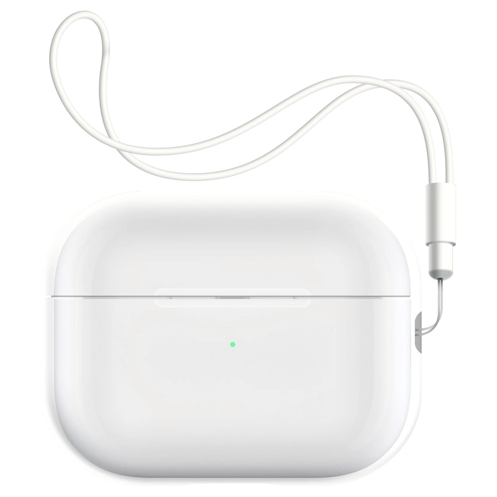 Чохол для навушників Armorstandart Silicone Case with straps для Apple Airpods Pro 2 Transparent (ARM68617) (UA)