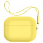 Чохол для навушників Armorstandart Silicone Case with straps для Apple Airpods Pro 2 Yellow (ARM68619) (UA)
