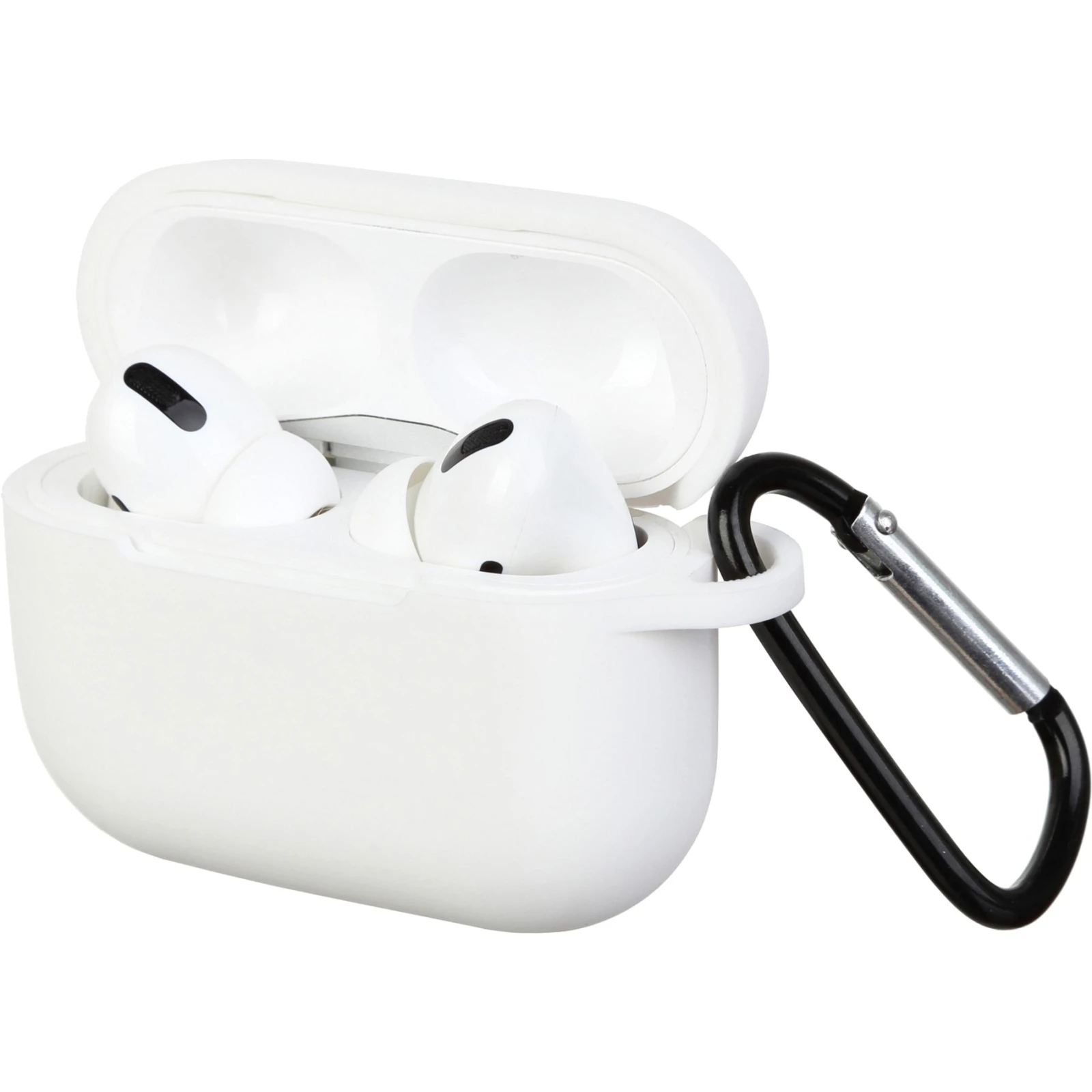 Чехол для наушников Armorstandart Silicone Case для Apple Airpods Pro White (ARM56087) (UA)
