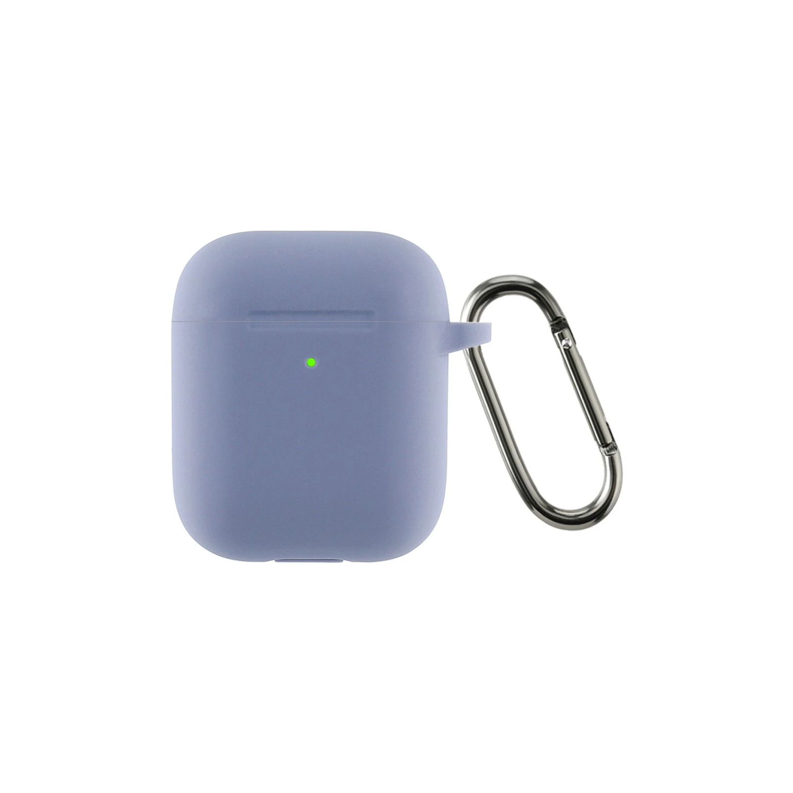 Чохол для навушників Armorstandart Ultrathin Silicone Case With Hook для Apple AirPods 2 Lavender Grey (ARM59684) (UA)