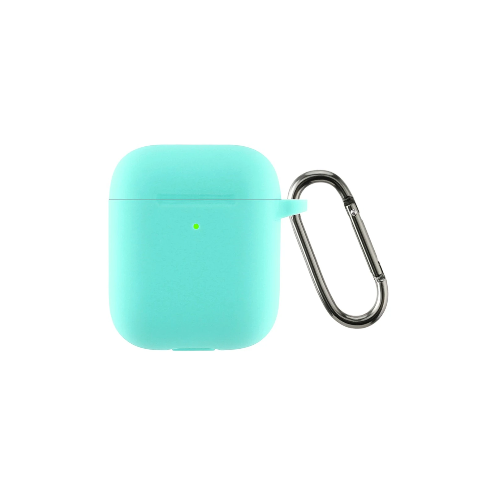 Чохол для навушників Armorstandart Ultrathin Silicone Case With Hook для Apple AirPods 2 Mint Green (ARM59686) (UA)