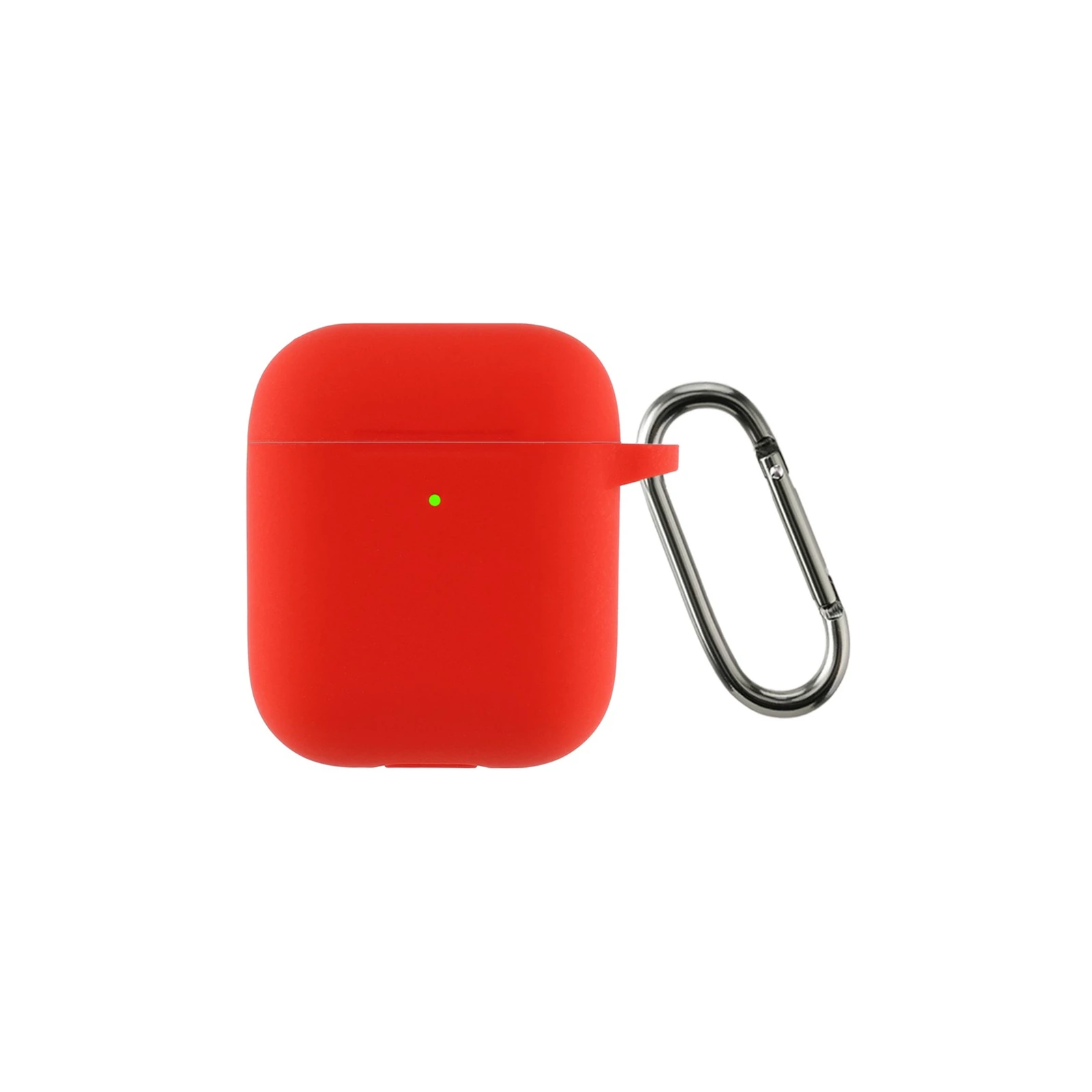 Чохол для навушників Armorstandart Ultrathin Silicone Case With Hook для Apple AirPods 2 Red (ARM59691) (UA)
