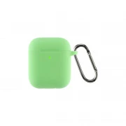 Чохол для навушників Armorstandart Ultrathin Silicone Case With Hook для Apple AirPods 2 Spearmint (ARM59693) (UA)