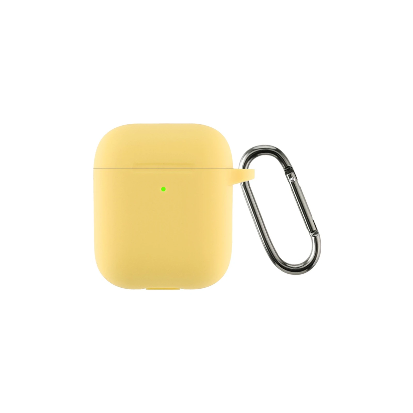 Чохол для навушників Armorstandart Ultrathin Silicone Case With Hook для Apple AirPods 2 Yellow (ARM59696) (UA)
