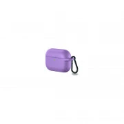 Чехол для наушников BeCover Silicon для Apple AirPods Pro Light Purple (704482) (UA)