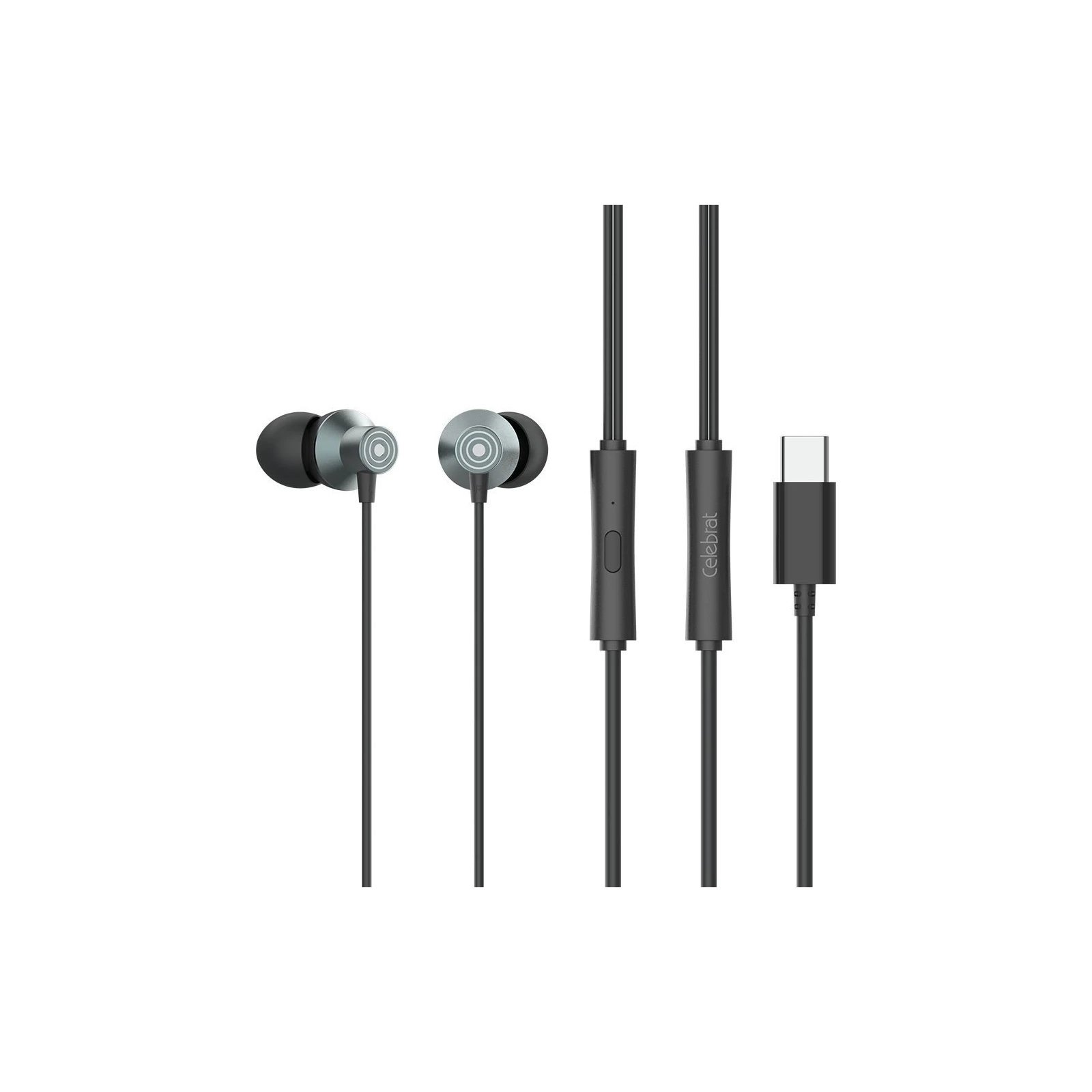 Наушники Celebrat D15 Black (1006640) (UA)