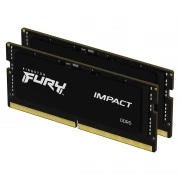 SoDIMM DDR5 64GB (2x32GB) 5600 MHz FURY Impact Kingston Fury (ex.HyperX) (KF556S40IBK2-64) (UA)