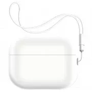Чохол для навушників Armorstandart Silicone Case with straps для Apple Airpods Pro 2 White (ARM68618) (UA)