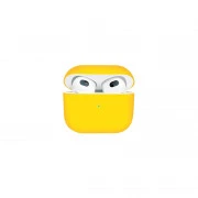 Чохол для навушників BeCover Silicon для Apple AirPods (3nd Gen) Yellow (707233) (UA)