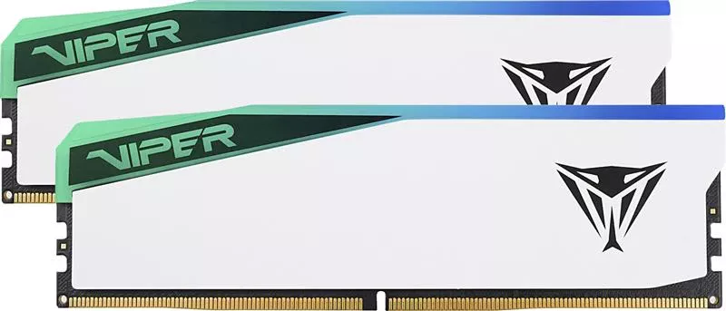 Оперативна пам'ять DDR5 2x32GB/6200 Patriot Viper Elite 5 RGB (PVER564G62C42KW) (UA)