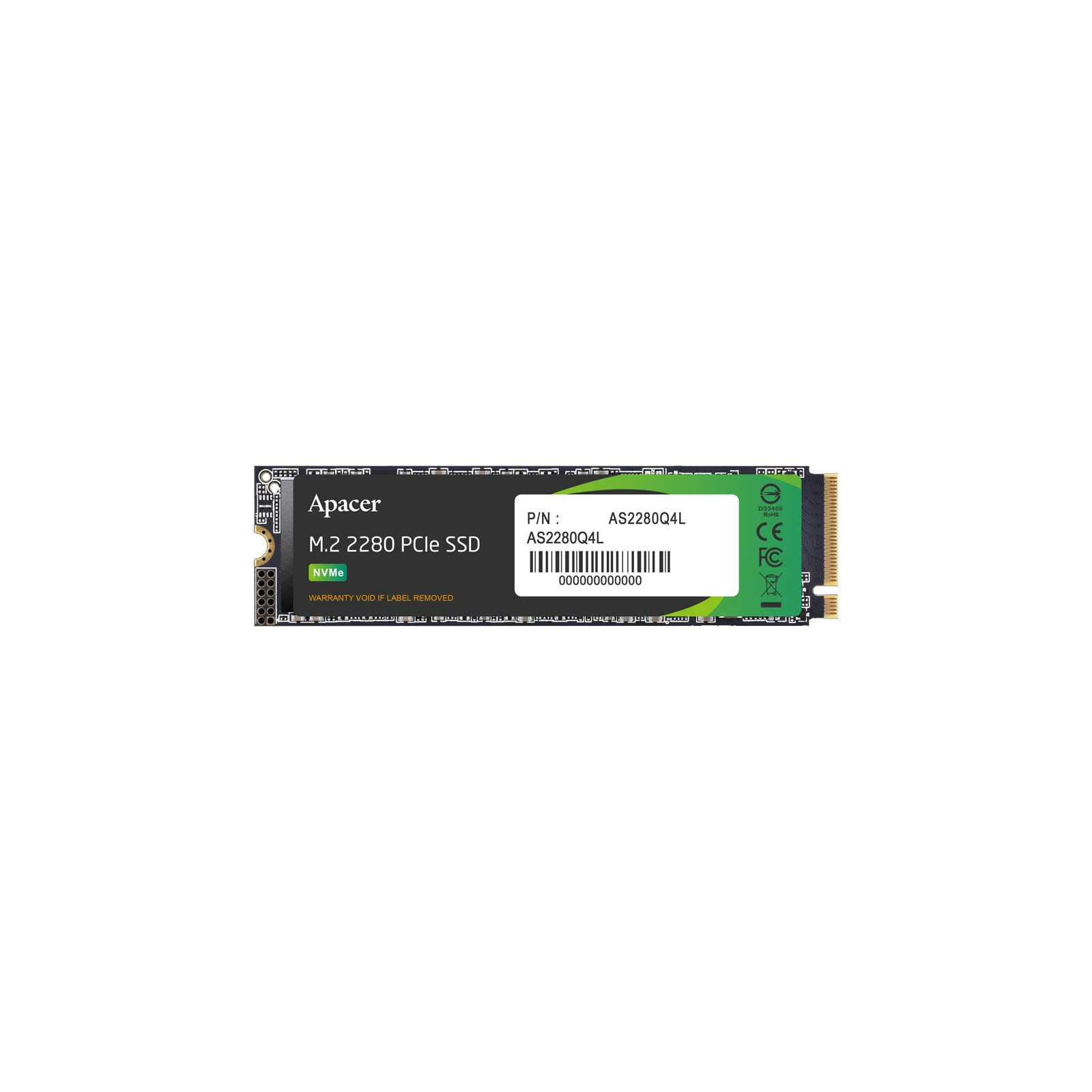 SSD диск M.2 2280 1TB Apacer (AP1TBAS2280Q4L-1) (UA)