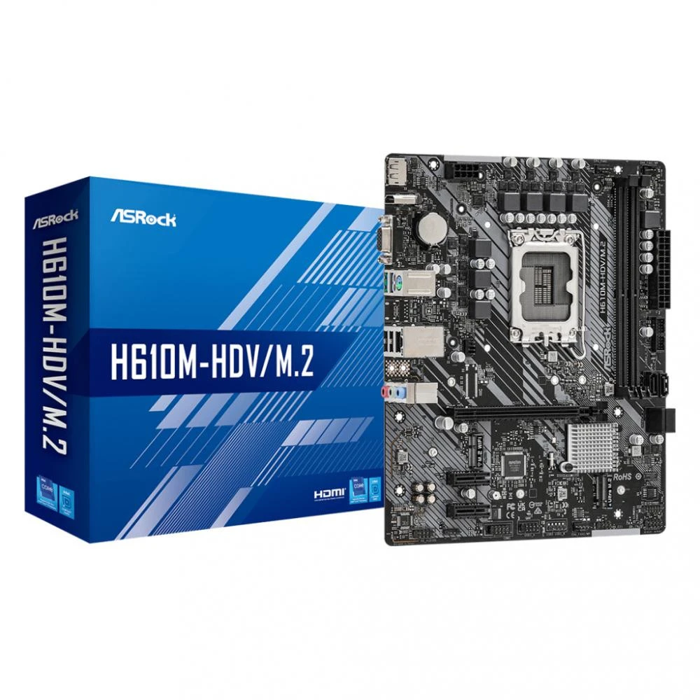 Материнська плата ASRock H610M-HDV/M.2 R2.0