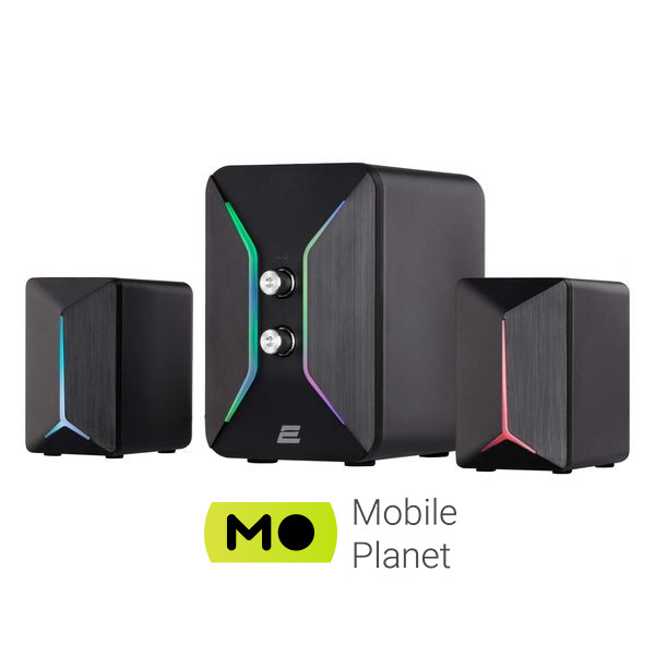 Акустична система 2E PCS301 RGB USB Black (2E-PCS301BK) (UA)