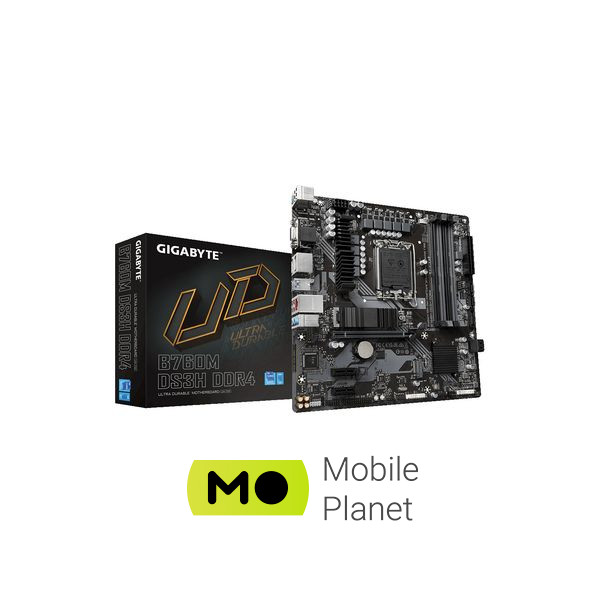 Материнська плата GIGABYTE B760M DS3H DDR4 (UA)