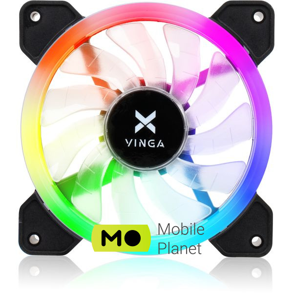 Кулер для корпусу Vinga ARGB FAN Barbarian&Orc&Limpid (UA)